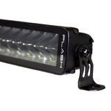 12" X2-Series LED Light Bar in Black Housing Image PLASH Side Profile
