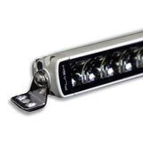 SRX2-Series Single Row White Housing LED Light Bar - 20" - Light Close Up