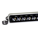 SRX2-Series Single Row White Housing LED Light Bar - 20" inch Center Console Boat Grab Rail Light