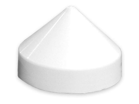 Taylor Made Products - 8" Diameter White Dock Piling Cap - Marine Fiberglass Direct