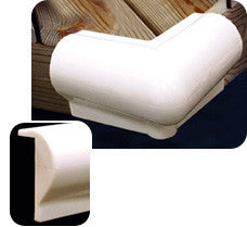 Taylor Made Products - 90ᵒ Dock Corner 6" x 6" White PVC - Marine Fiberglass Direct