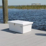 Sea-Line Fiberglass Dock Box - 12"H X 25"W X 17"D - SL10 - Marine Fiberglass Direct