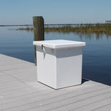 Sea-Line Fiberglass Dock Box - 25"H X 23"W X 21"D  - SL20 - Marine Fiberglass Direct