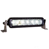 6" 9" Single Row LED Light Bar Plash