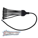 Waterproof 8 way splitter golf cart kit accessory m12 4Pin wire