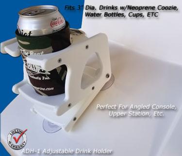 Adjustable Drink Beverage Holder - ADJ-1 - Marine Fiberglass Direct