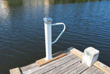 36" H - Aluminum Boat Grab bar Post  - Safety Handrail for Marine, Dock, Deck, Pool, Hot Tub