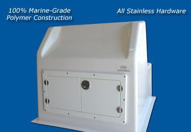 Console Door / Hatch / Tackle / Boat Storage / CDF-2412 (24" x 12" ) - Marine Fiberglass Direct