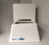 Rough Water Fiberglass Step Box - 12.75"H X 22"W X 17.5"D - RWSB03 - Marine Fiberglass Direct