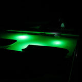 Watt Dock Light Bottom Float Up – w/ Transformer - 150 ft Cable - Green - Marine Fiberglass Direct
