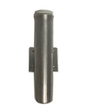 10" Aluminum Boat Fishing or Pole Rod Holder - 15 Degree FLAT Surface Mount for transom, gunnels, docks, or piers