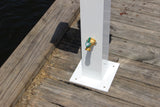 WATER & ELECTRIC PEDESTAL 36"H x 8"W x 8"D