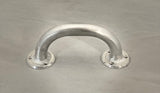 Marine Dock & Boat - 4-1/2" H x 9" W - Aluminum Handrail - Safety Grab Bar Rail