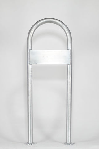 Marine Dock & Boat - 36" Aluminum Handrail - Safety Grab Bar Rail - with Lateral Flat Plate/Control Panel