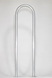 Marine Dock & Boat - 48" H x 13" W Aluminum Handrail - Safety Grab Bar Rail - Flat Base