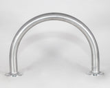 Marine Dock & Boat - 12" H x 16.5" W - Aluminum Handrail - Safety Grab Bar Rail