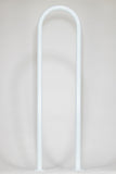 Marine Dock & Boat - 48" H x 13" W - Aluminum Handrail - Safety Grab Bar Rail - White Powder Coating