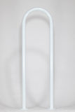 Marine Dock & Boat - 42" H x 13" W - Aluminum Handrail - Safety Grab Bar Rail - White Powder Coating