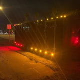 RED LED Rock Lights for Trailer Running Light Underglow Accent PlashLights