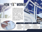 ADDA-Top Universal T-Top - Frame - Hard Top in a Box - BASIC KIT - SKY WHITE - Marine Fiberglass Direct
