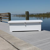 Sea-Line Fiberglass Dock Box - 66"L x 22"D x 22"H  - SL60 - Marine Fiberglass Direct