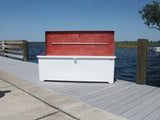 Sea-Line Fiberglass Dock Box - 23"H X 85"W X 24"D - SL80 - Marine Fiberglass Direct