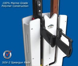 Spearfishing Speargun Holder Rack - Store One to Four Guns - Marine Fiberglass Direct