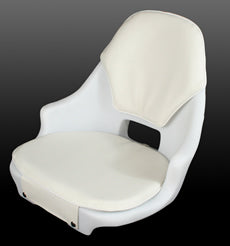 Todd Freeport Helm Seat w/ Cushions (#200)-971537-LC - Marine Fiberglass Direct