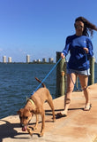 6' Collegiate Nautical Water Dog Leash - University Florida - UF - Pet Accessories - Marine Fiberglass Direct