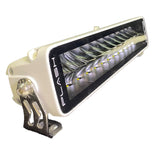 12" X2-Series LED Light Bar in White Housing Angled Shot PLASH