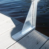 Two Leg CM Fish Cleaning Station Fillet Table over water 50"L x 23"D x 38"H- FCS04-2 - Marine Fiberglass Direct