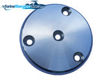 Aluminum Round Pad 3.5"x .25" - Marine Fiberglass Direct