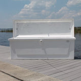 Fiberglass Dock Box - 24"H X 71"W X 22"D - CM071 - Marine Fiberglass Direct