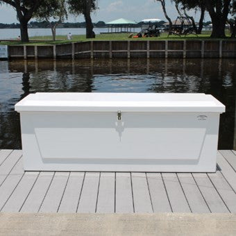 Classic Fiberglass Medium Profile Dock Box 85