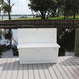 Fiberglass Dock Box - 24"H X 54"W X 22"D - CM054 - Marine Fiberglass Direct