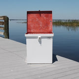 Sea-Line Fiberglass Dock Box - 25"H X 23"W X 21"D  - SL20 - Marine Fiberglass Direct