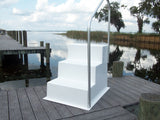 Fiberglass 3 (Three) Step Stairs - Marine Fiberglass Direct