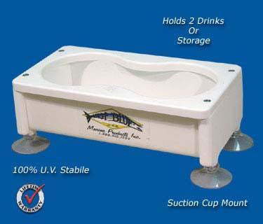 Beverage/Cup/Drink Holders/Storage Box- 4.5" x 9" -DH2 - Marine Fiberglass Direct