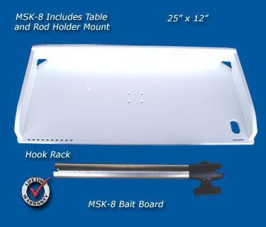 MultiSystem - MSK-8 Bait - Fillet Table 25" x 12" - Marine Fiberglass Direct