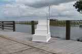 Fiberglass 4 (Four) Step Stairs - Marine Fiberglass Direct