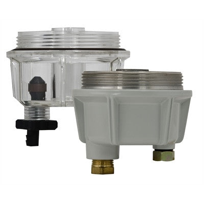 Sierra Fuel/Water Separator Kit 1/4" Replacement Clear AquaVue Bowl - 187922 - Marine Fiberglass Direct