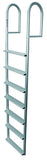 JIF Marine - 7 Wide Step Stationary Dock Ladder - DJV7-W - Marine Fiberglass Direct