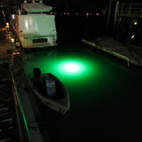 72 WATT HIGH-INTENSITY LED UNDERWATER DOCK LIGHT FOR SHALLOW WATER (<10') - 40 ft cable
