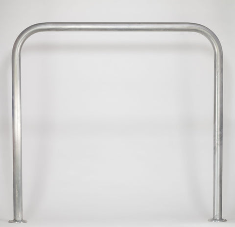 36" H x 38" W - Aluminum Handrail - Safety Grab Bar for Marine, Dock, Deck, Boat, Pool, Hot Tub