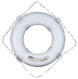 20" White Foam Ring Buoy - Single Pack - Marine Fiberglass Direct