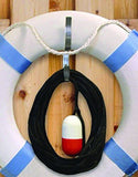 Taylor Made - Ring Buoy Holder with 60-Feet White Heaving Line - Marine Fiberglass Direct