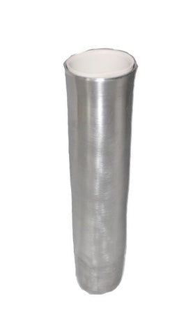 QTY.(4) FOUR - 10" Aluminum Rod Holder WITH Liner for fishing, t-tops, railings, piers, or docks WITH Locking/Gimble Pin
