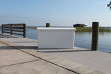 Rough Water Dock Box - 80"W x 29"D x 33"H - RWDB80 - Marine Fiberglass Direct