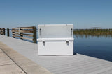 Rough Water Dock Box - 80"W x 22"D x 24"H - RWDB80LP - Marine Fiberglass Direct