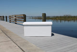 Rough Water Dock Box - 50"W x 22"D x 24"H - RWDB50LP - Marine Fiberglass Direct